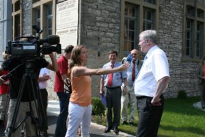 2008-07-31 Minister Seehofer zu Besuch (2)