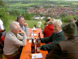 2009-05-16 Der MGV hat den MGV aus Burgsinn zu Gast (1)