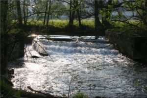 2011-04-21_Wernpegel_Wehr_in_Binsfeld_2