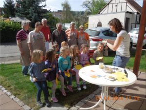 2014-04-07 Kinder aus der KiTa im Backhaus 2