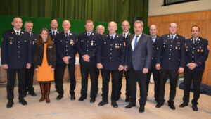 2023-03-10 Ehrung Feuerwehr in Karlburg